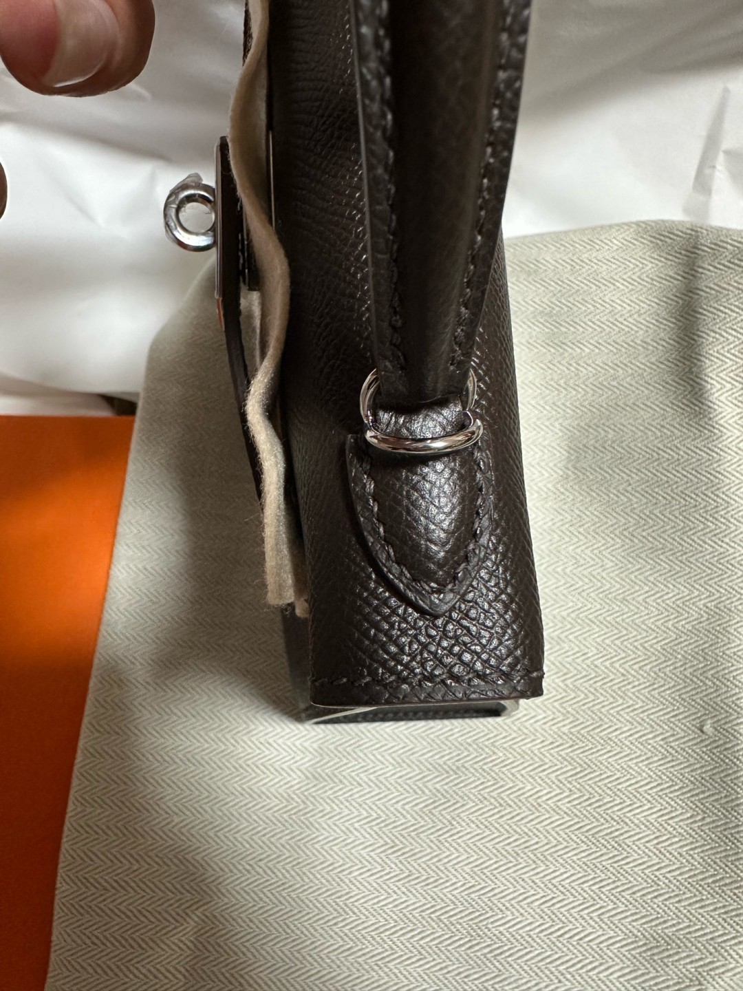 Shebag shipping photos: handmade Hermes mini Kelly 2 bag(Ausust 2025 updated)-Best Quality Fake designer Bag Review, Replica designer bag ru