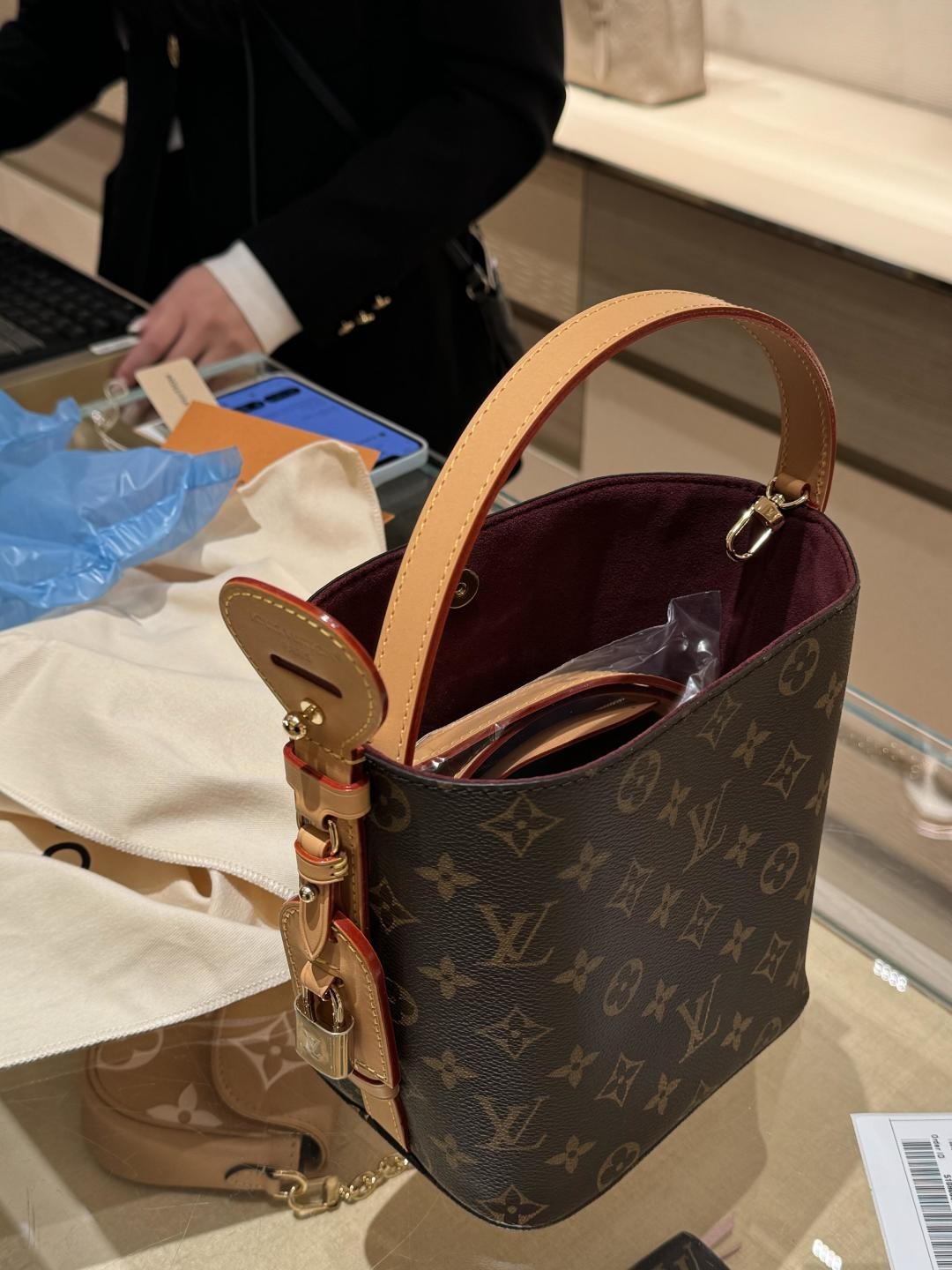Shebag super replica Louis Vuitton Allin bb bag new arrival (Sep 2025 updated)-Best Quality Fake designer Bag Review, Replica designer bag ru