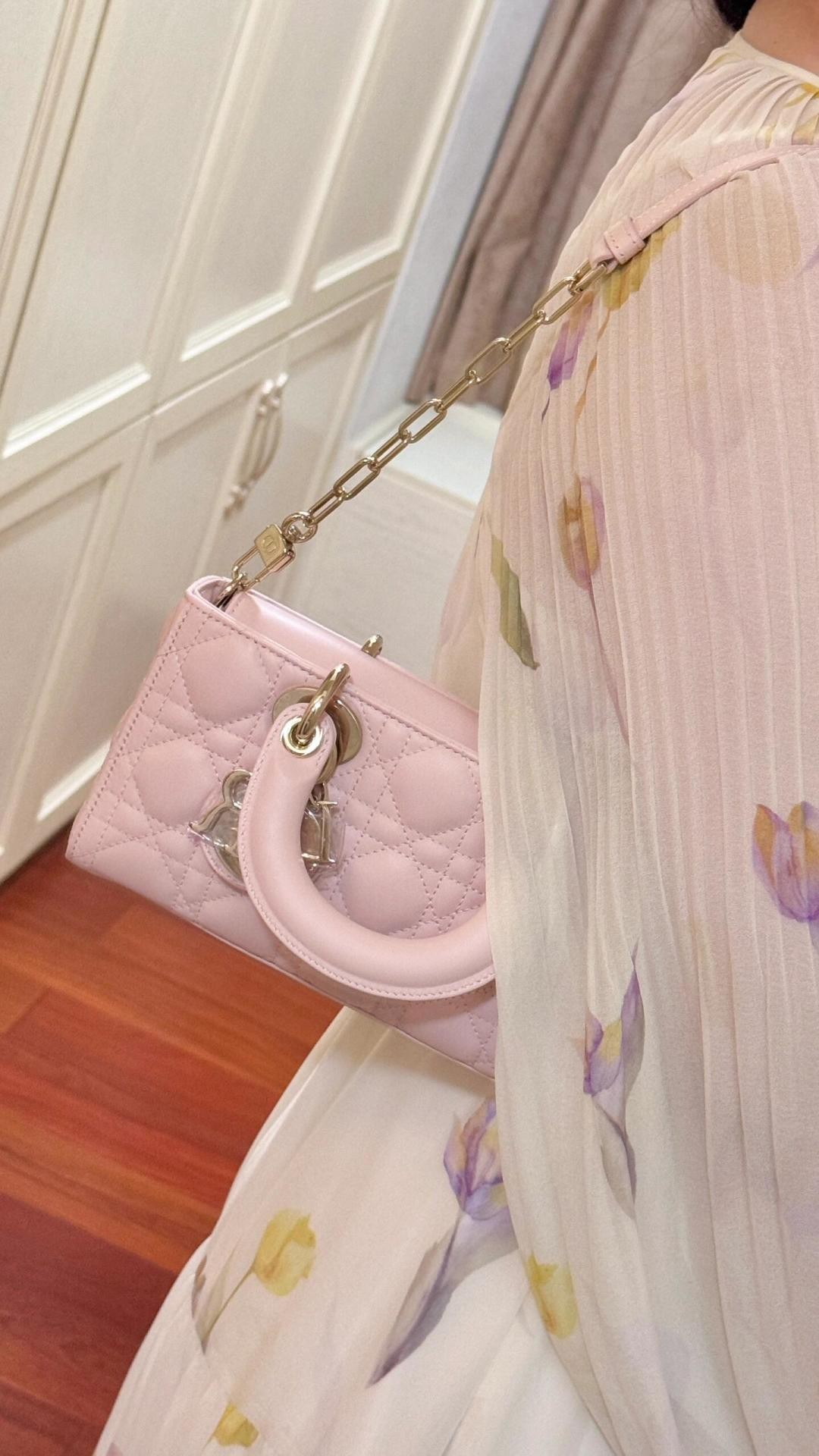 Shebag super replica Dior pink bag Lady Dior review(Oct 2025 updated)-Best Quality Fake designer Bag Review, Replica designer bag ru