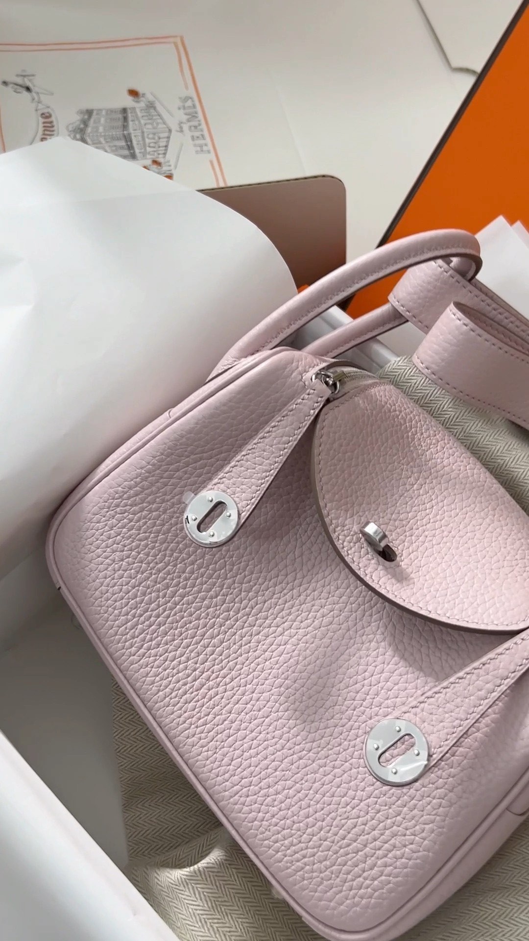 Shebag hand made Hermes Purple pink mini Lindy 19cm bag review(Oct 2025 updated)-Best Quality Fake designer Bag Review, Replica designer bag ru