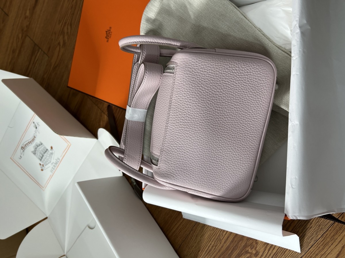 Shebag hand made Hermes Purple pink mini Lindy 19cm bag review(Oct 2025 updated)-Best Quality Fake designer Bag Review, Replica designer bag ru