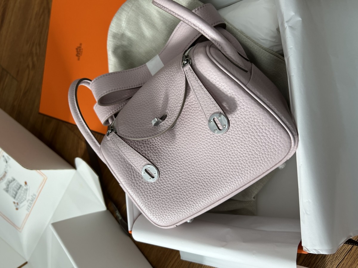 Shebag hand made Hermes Purple pink mini Lindy 19cm bag review(Oct 2025 updated)-Best Quality Fake designer Bag Review, Replica designer bag ru