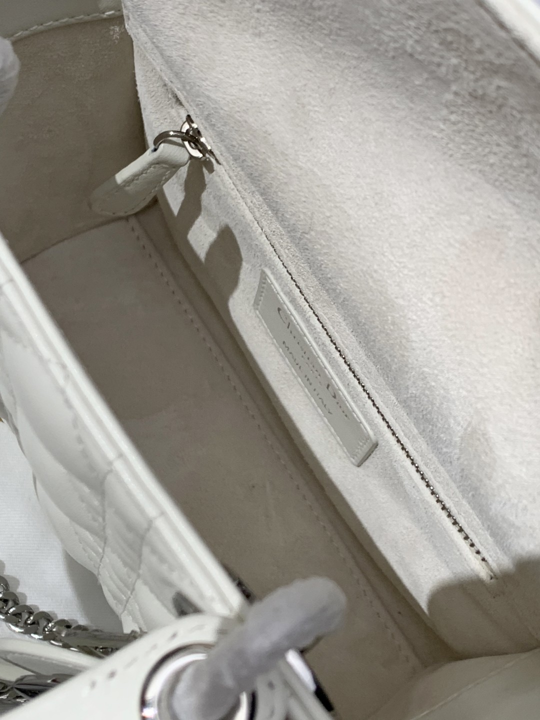 Shebag Super quality Lady Dior Snow White bag(Oct 2025 updated)-Best Quality Fake designer Bag Review, Replica designer bag ru